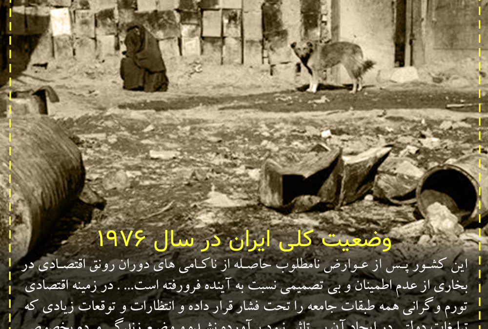وضعیت کلی ایران در سال ۱۹۷۶